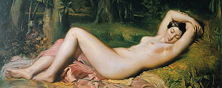 Théodore Chassériau, Nymphe endormie près d'une source